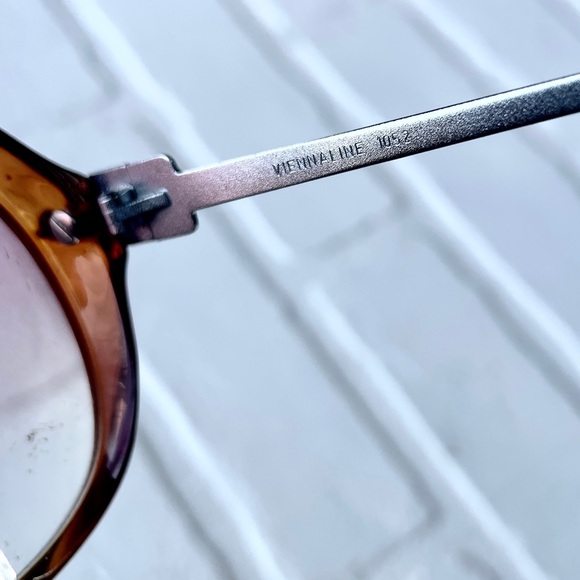 VIENNALINE | Vintage Ambre Oval Eye Glasses Made In Austria - Picture 9 of 10